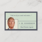 実在不動産テンプレート 名刺 (正面)