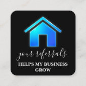 実在不動産ブルーグラデーションハウス 紹介カード (正面)