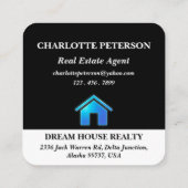 実在不動産ブルーグラデーションハウス 紹介カード (裏面)