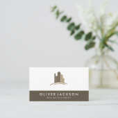 実在不動産プロパティアイコン | プロフェッショナル 名刺 (スタンド正面)