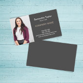 実在不動産プロフェッショナルの挿入または写真の追加 名刺