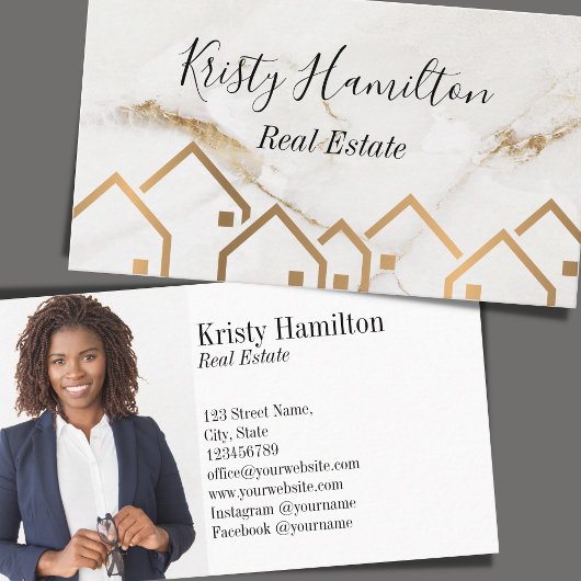 実在不動産プロフェッショナルハウス不動産仲介業者追加フォト 名刺