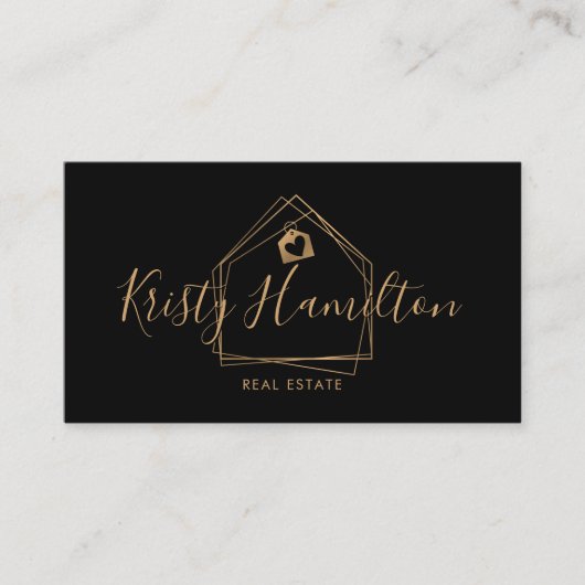 実在不動産プロフェッショナルハウス不動産仲介業者追加フォト 名刺 (正面)