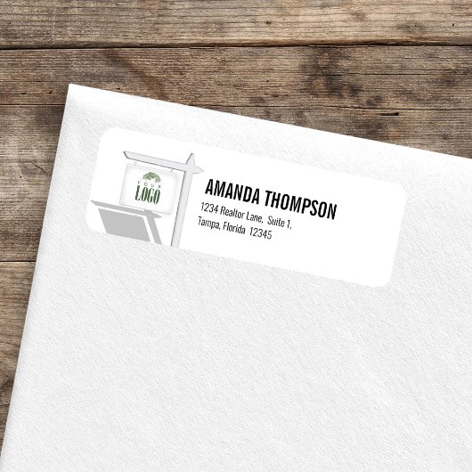 実在不動産プロフェッショナルロゴの追加カスタム方法 ラベル