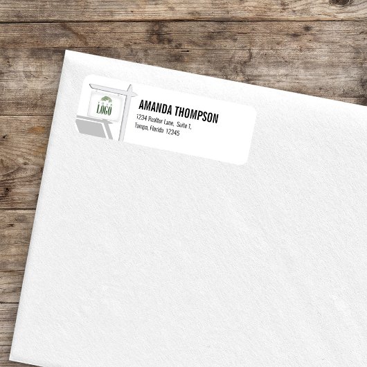 実在不動産プロフェッショナルロゴの追加カスタム方法 ラベル