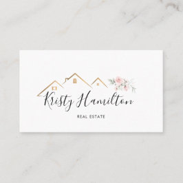 実在不動産プロフェッショナル不動産仲介業者ハウス追加フォト 名刺