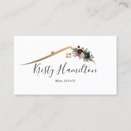 実在不動産プロフェッショナル不動産仲介業者追加フォトQRコード 名刺