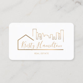 実在不動産プロフェッショナル不動産仲介業者追加フォトQRコード 名刺