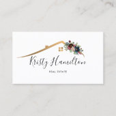 実在不動産プロフェッショナル不動産仲介業者鍵追加フォトbu 名刺 (正面)