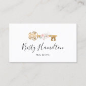 実在不動産プロフェッショナル不動産仲介業者鍵追加フォトbu 名刺 (正面)