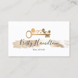 実在不動産プロフェッショナル不動産仲介業者鍵追加フォトbu 名刺