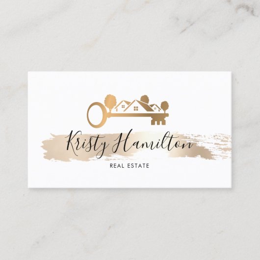 実在不動産プロフェッショナル不動産仲介業者鍵追加フォトbu 名刺 (正面)