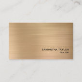 実在不動産プロフェッショナル写真とロゴの追加 名刺 (裏面)