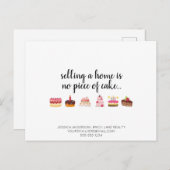 実在不動産ホーム販売プロモーション ポストカード (正面/裏面)