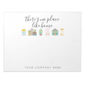 実在不動産マーケティング ノートパッド (正面)