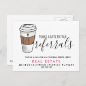 実在不動産ラテ紹介発表葉書 案内ポストカード (正面/裏面)