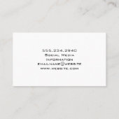 実在不動産ロゴ鍵とホーム 名刺 (裏面)