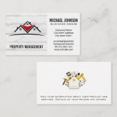 実在不動産ロゴ |ハードウェアツール 名刺 (正面/裏面)