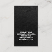 実在不動産ロゴ | ビジネスカスタムの写真イメージ 名刺 (裏面)