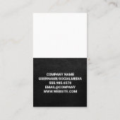 実在不動産ロゴ | ビジネスカスタムの写真 名刺 (裏面)