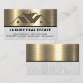 実在不動産ロゴ |プロパティ 名刺 (正面/裏面)