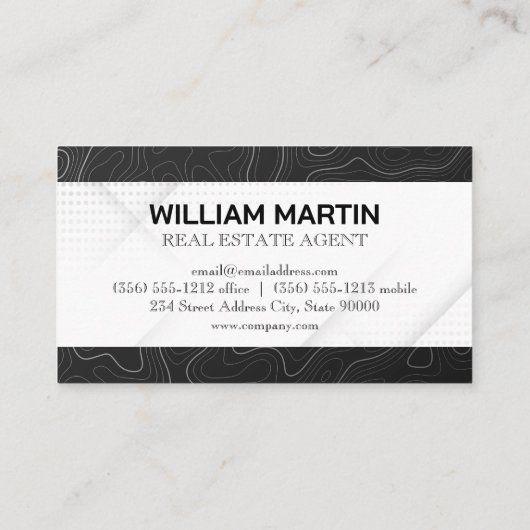 実在不動産ロゴ |プロパティ 名刺 (裏面)