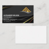 実在不動産ロゴ | レンタルプロパティ | 開発者 名刺 (正面/裏面)