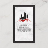 実在不動産ロゴ 予約カード (裏面)