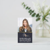 実在不動産ロゴ |企業の | 名刺 (スタンド正面)