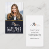 実在不動産ロゴ |企業の | 名刺 (正面/裏面)