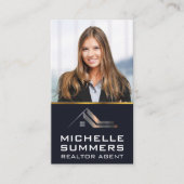 実在不動産ロゴ |企業の | 名刺 (正面)