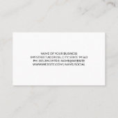 実在不動産ロゴ 名刺 (裏面)