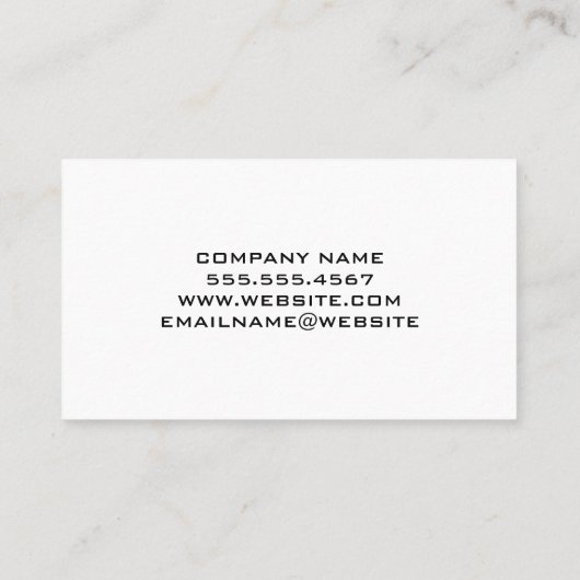 実在不動産ロゴ | 建築車 | スチール 名刺 (裏面)