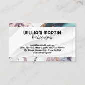 実在不動産ロゴ |金属屋根 名刺 (裏面)