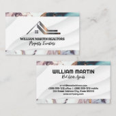 実在不動産ロゴ |金属屋根 名刺 (正面/裏面)