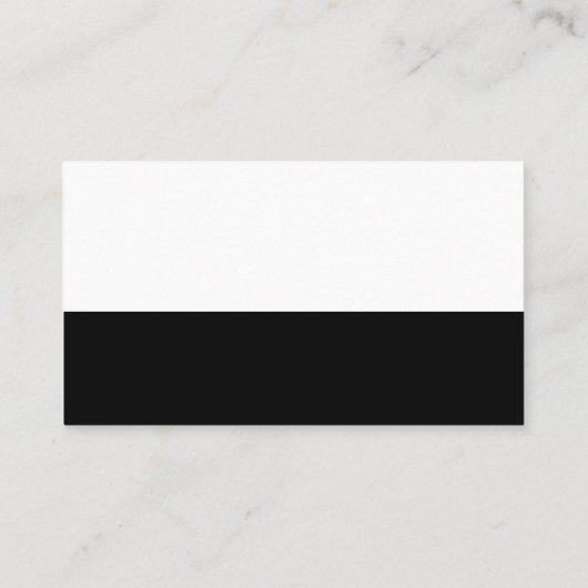 実在不動産ロゴ | 黒大理石 名刺 (裏面)