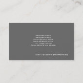 実在不動産不動産仲介業者不動産管理者建物シティ 名刺 (裏面)