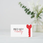 実在不動産不動産仲介業者名刺 名刺 (スタンド正面)