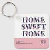 実在不動産不動産仲介業者買い手クローズ贈答品 キーホルダー (正面)