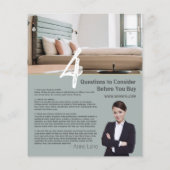 実在不動産不動産仲介業者  チラシ (裏面)