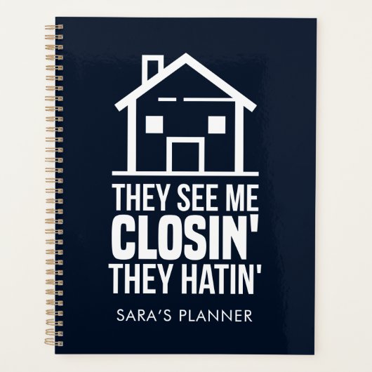 実在不動産代理オフィスマネージャーカスタム2025 プランナー手帳 (正面)