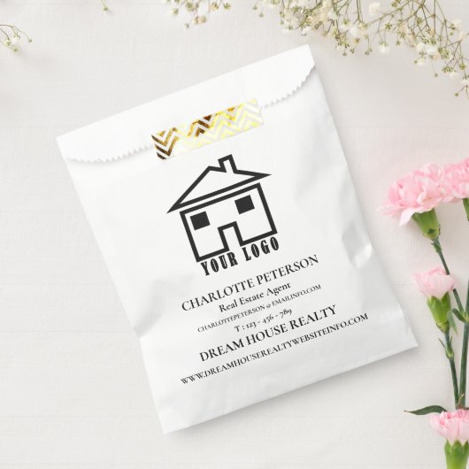 実在不動産代理商の広告プロモーション フェイバーバッグ (封をした状態)