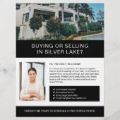 実在不動産代理店仲介不動産仲介業者マーケティングチラシ チラシ (正面)