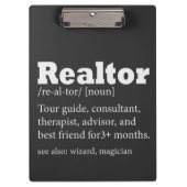 実在不動産仲介業者おもしろい引用文 クリップボード (正面)