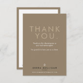 実在不動産仲介業者サンキューカード サンキューカード (正面/裏面)