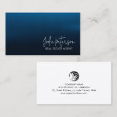 実在不動産仲介業者不動産事業 名刺 (正面/裏面)