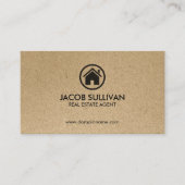 実在不動産仲介業者不動産 名刺 (正面)