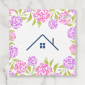 実在不動産仲介業者春ポップ・アートのフローラ別ラベル フェイバータグ (裏面)