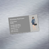 実在不動産仲介業者用不動産代理商カード マグネット名刺 (インサイチュ)