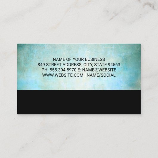 実在不動産募集物件 名刺 (裏面)